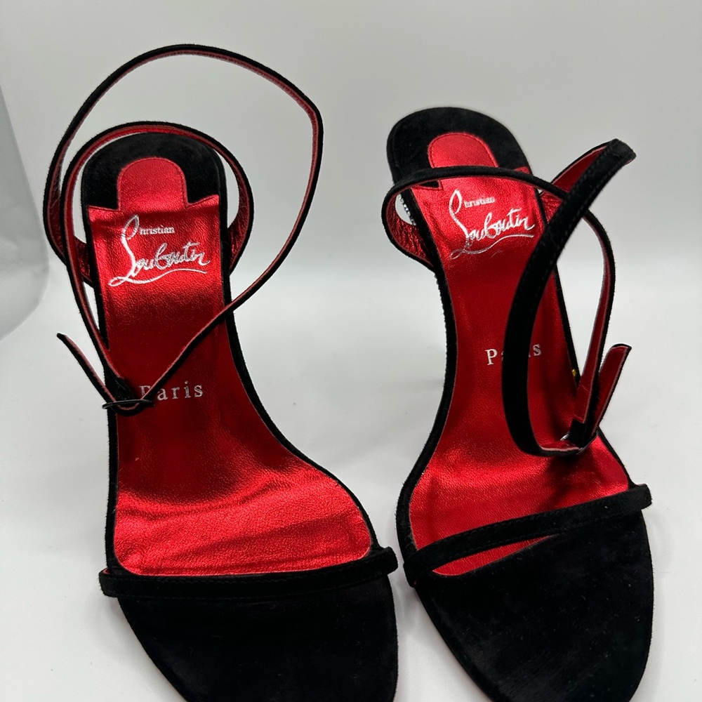 ✨ NEW/FULL SET Christian Louboutin Arch Queen Strass 100 - 37